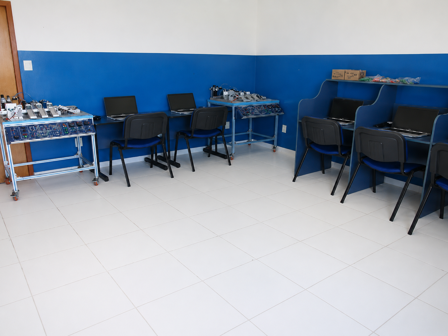 Laboratório de Sistemas Avançado de Manufatura (Indústria 4.0).
